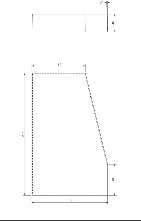 Brique réfractaire (D) Escamo 90