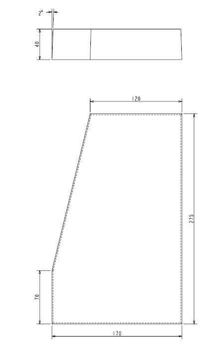 Brique réfractaire (G) Escamo 90