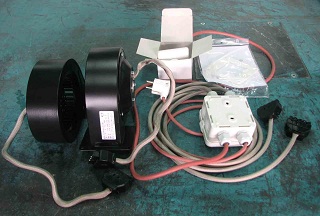 set complet de ventilation Escamolux/Escamolux/Slidebell