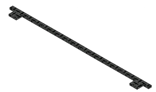 Joint de seuil de porte vitrée Esc.lux 80/65