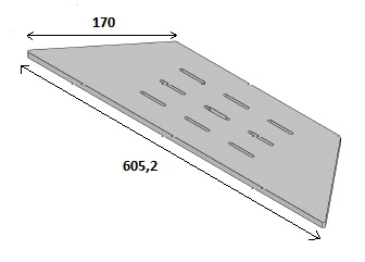 Grille de combustion  noir