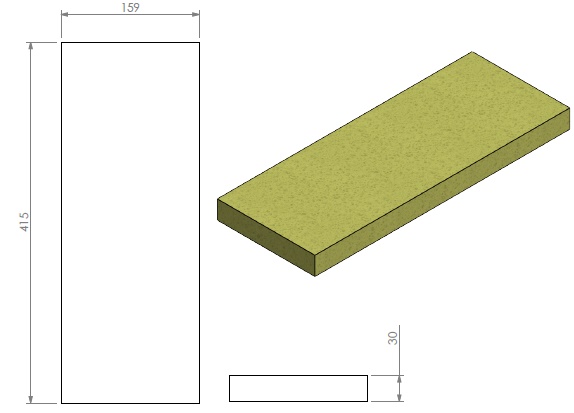 Plaque d`isolation arrière