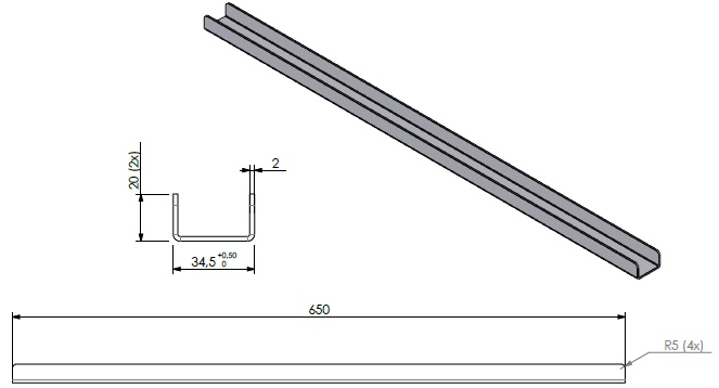 Renfort pour déflecteur