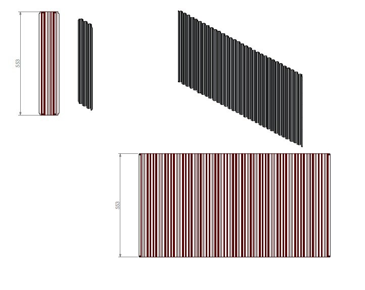 Set intérieur industriel GFP 110/55