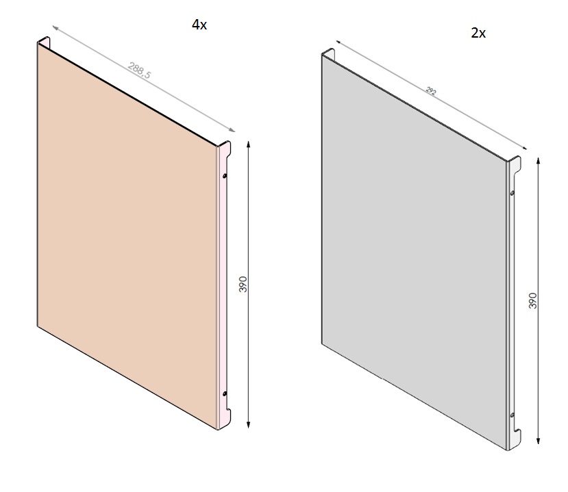 Lamelle set HBM-3 noire (depuis 10-5-2021)