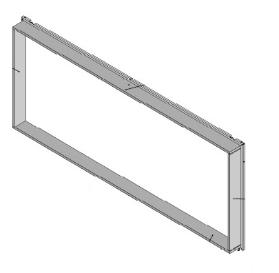 Cadre Floating frame noir (depuis 10-5-2021) sans vitre