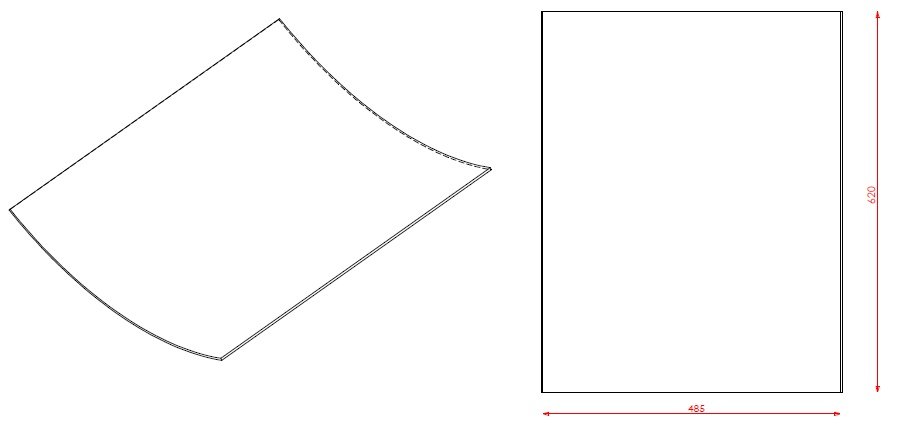 Vitre RB Small dim. 620x485 R503