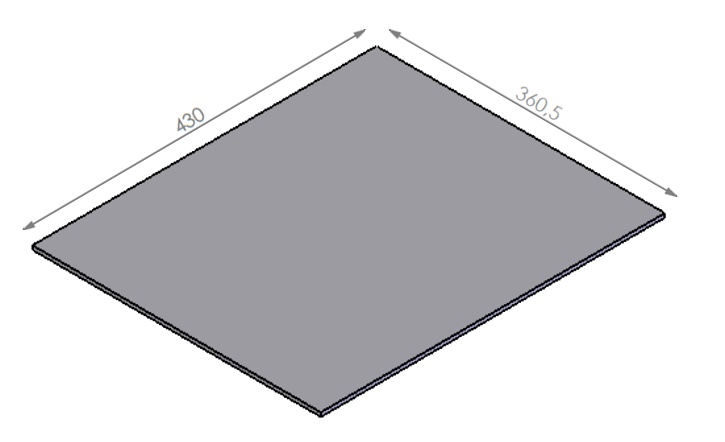 Miroir céramique noir (set) RD large 3