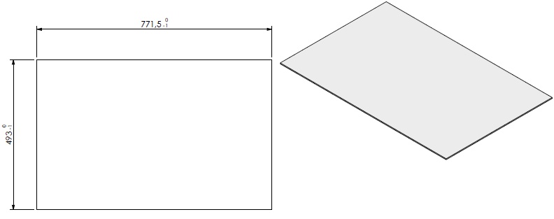 Vitre +Corde RDM L/R