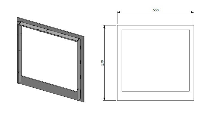 Cadre classic 35mm SmB 55-55