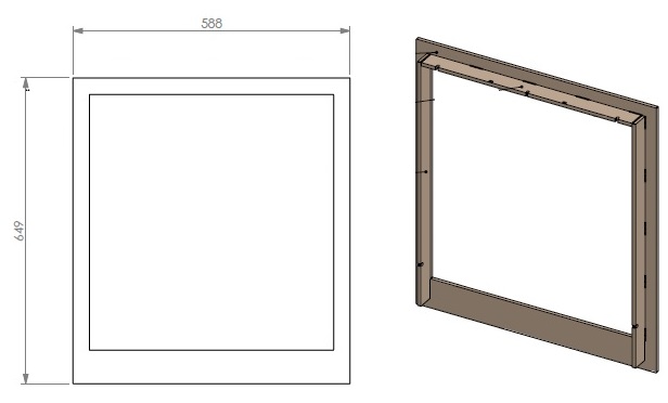 Cadre classique 35 mm