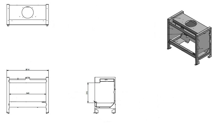 Cadre classique 52mm SmB 65-55