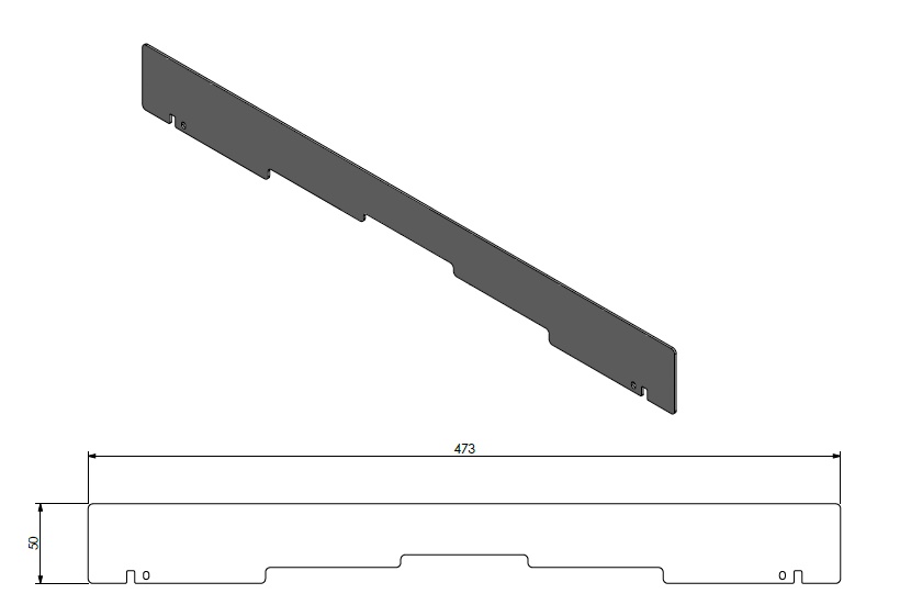 Protection bruleur noire