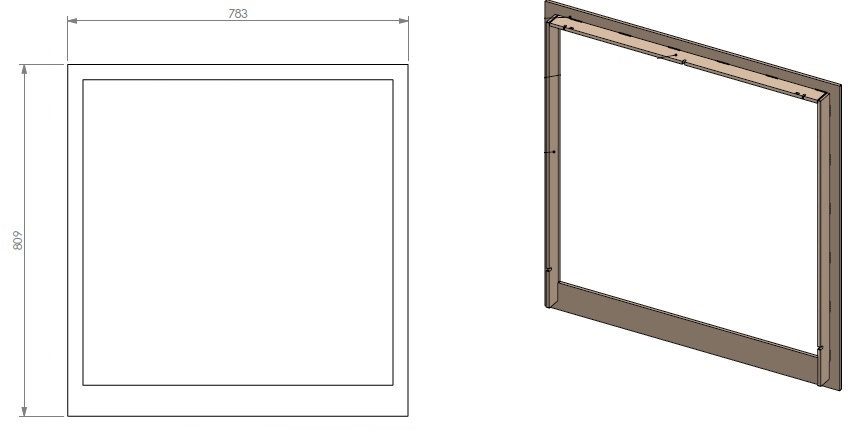 Cadre classique  35 mm