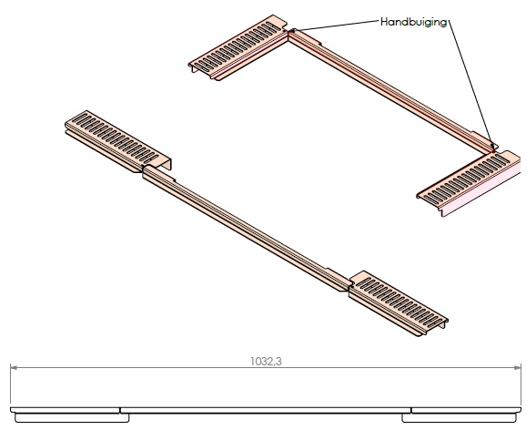 Grille autour brûleur Premium Fire