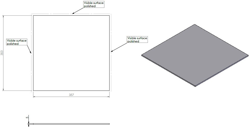 Set miroirs intérieur