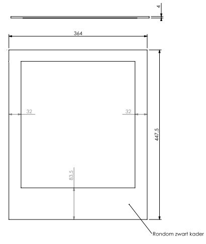 Vitre+ screaning Unica 2-40