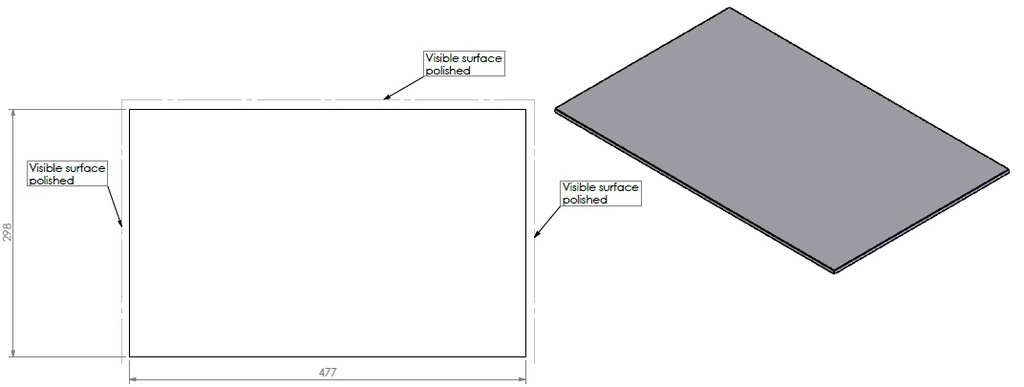 Miroir céramique Unica-2 50