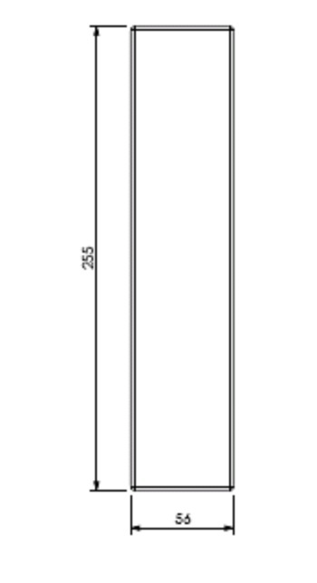 Béton Céramique sole foyère gauche Unilux 200