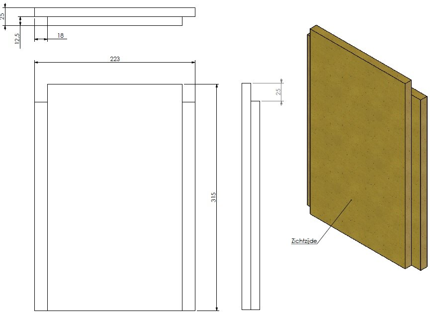 Vermiculite paroi arrière (m) Unilux 200/300