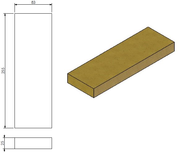Vermiculite plaque de fond (d/g) unilux 200
