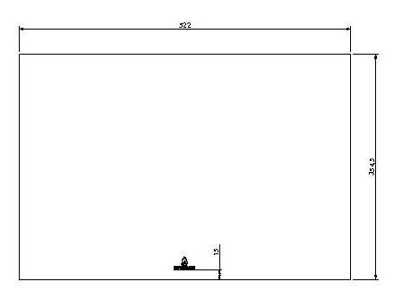 Vitre Unilux-3 65 dim 522x354.5 porte traditionnelle