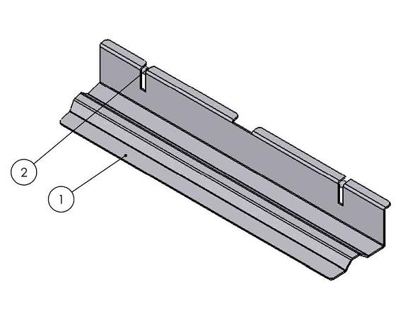 Clapet de fumées Inox Uni V-60