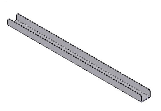 Support de déflecteur Inox Uni-V 60
