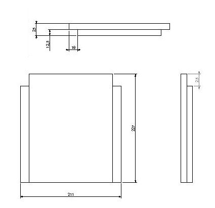 Vermiculite paroi arrière Universal-V 70