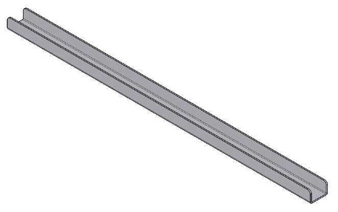 Support de déflecteur Inox Uni-V 75