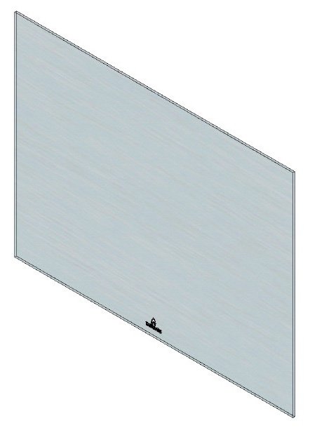 Vitre Universal V75 dim. 594x453