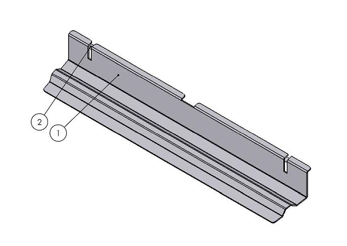 Clapet fumées Inox Uni V-80