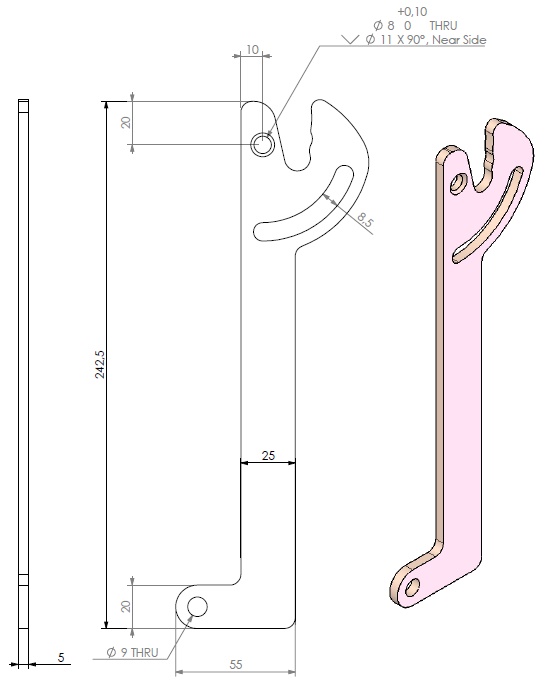 Poignee Universal V-80 noire(depuis 10-5-2021)