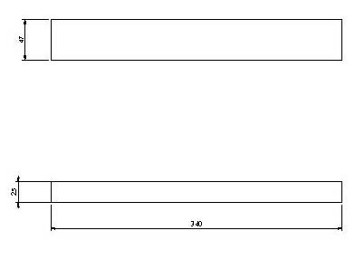 Vermiculite plaque de fond (devant) Universal-V 75/80/85