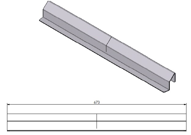 Protection inox pour arrêt bûches verm sur  Univ V-85 peint en noir (depuis 10-5-2021)