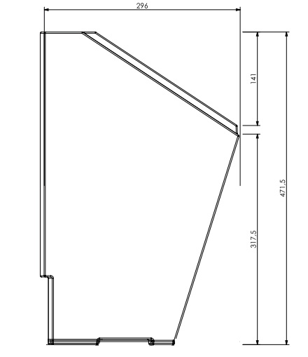 Béton céramique côté gauche