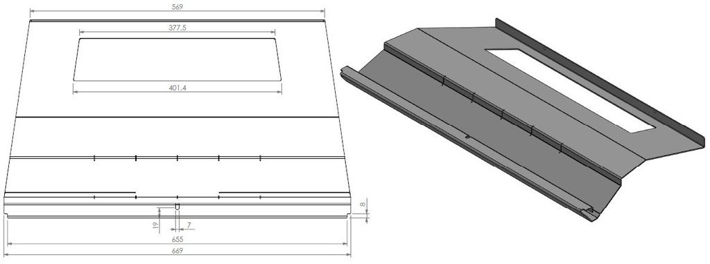 déflecteur Universal 6-85
