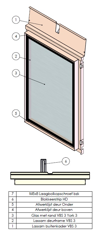 Hidden door complète VerB S noire (depuis 10-5-2021)