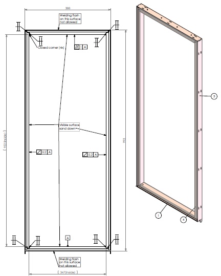 Hidden Door complète Vertb M noire (depuis 10-5-2021)