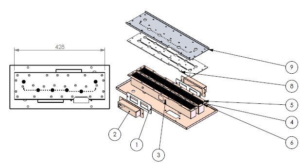 Brûleur VeBS 3 Gaz Nat NL CenF