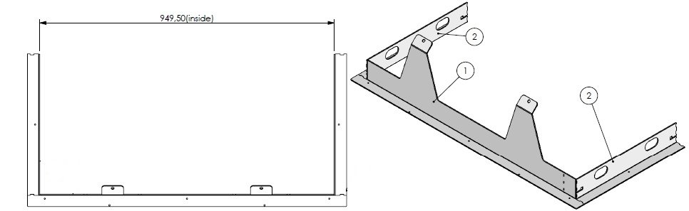 Support métallique ViewBD
