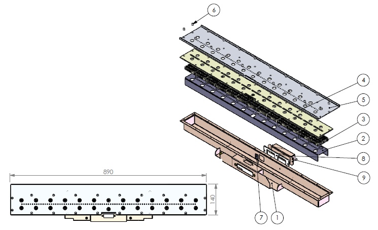 Brûleur ViB M 3 G NAT. NL