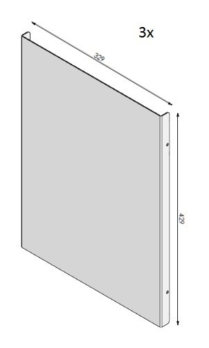 Set de - Lamelles ViewBS noires (depuis 10-5-2021)