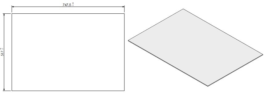 Vitre front AR ViBS III + corde