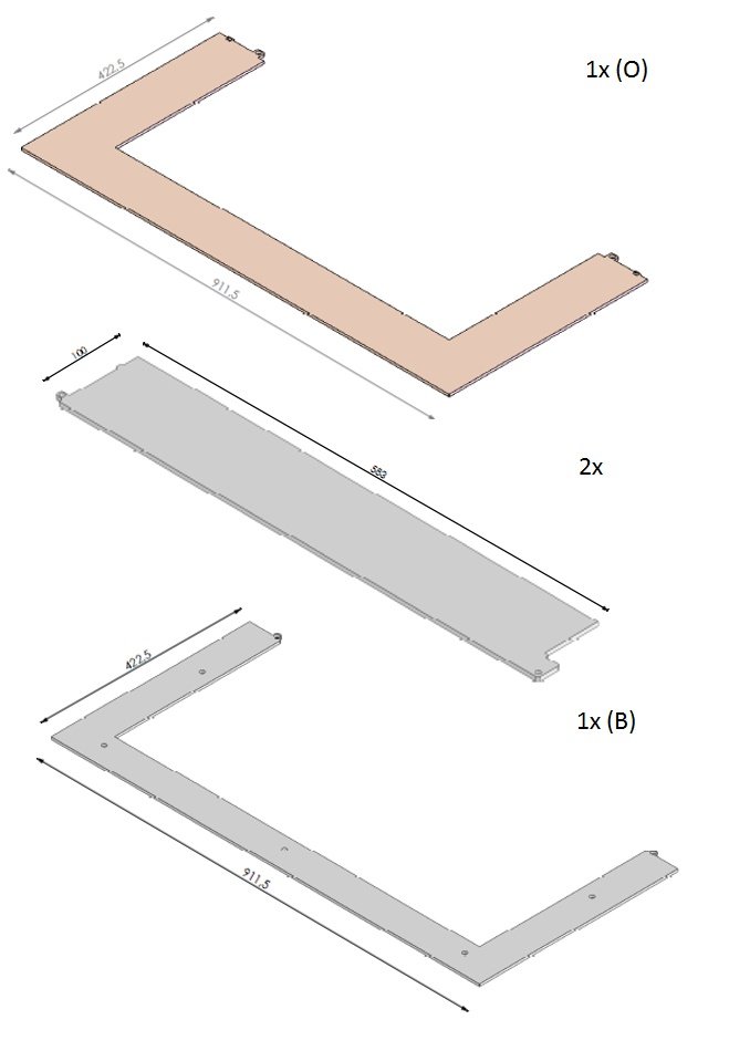 Set HD+ 10 cm ViB TOP 3 noir