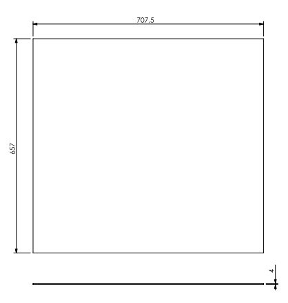 Vitre côté VibTopsham 3