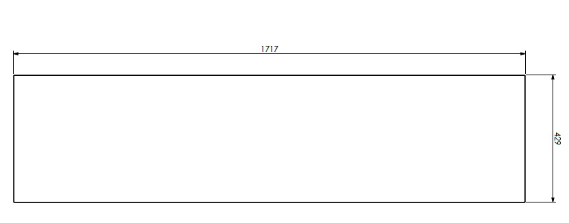 Parois lisses en acier
