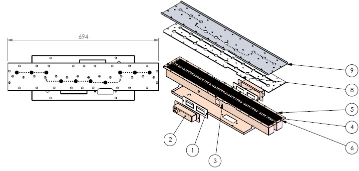 Brûleur York L 3 propane  CenF