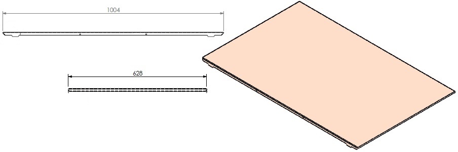 Paroi lisses York Large noire, set(depuis 10-5-2021)