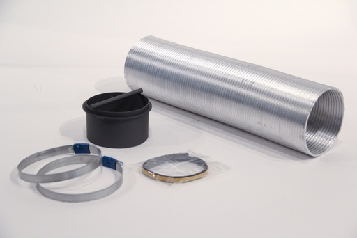 [12001024] KIT RACC. AIR EXT A CLIPSER (100mm/4'')